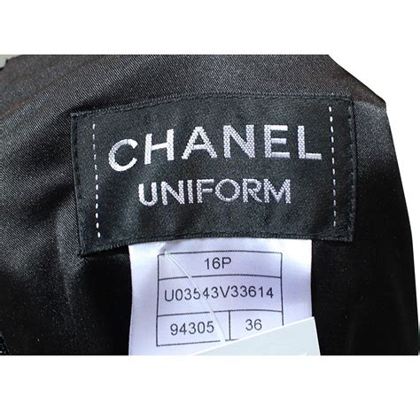 chanel uniform dress